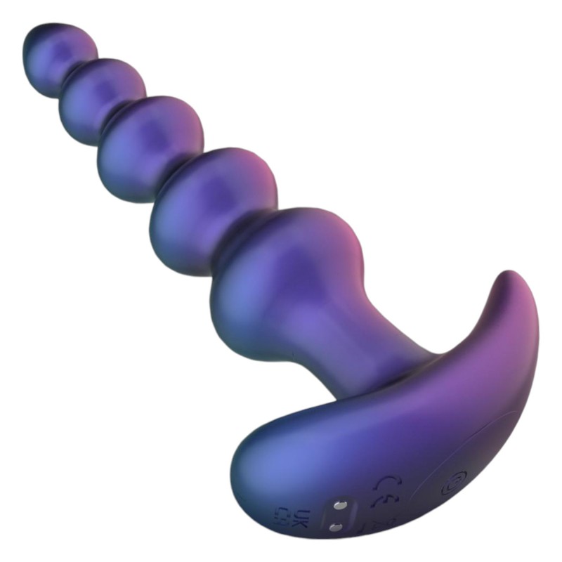 Hueman Galaxy Force - rádiós anál vibrátor (lila) 96831 termék bemutató kép