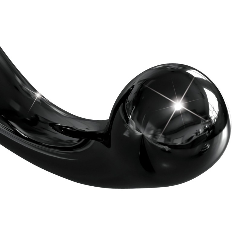 Icicles No. 87 - G+P-pont üveg dildó (fekete) 47088 termék bemutató kép