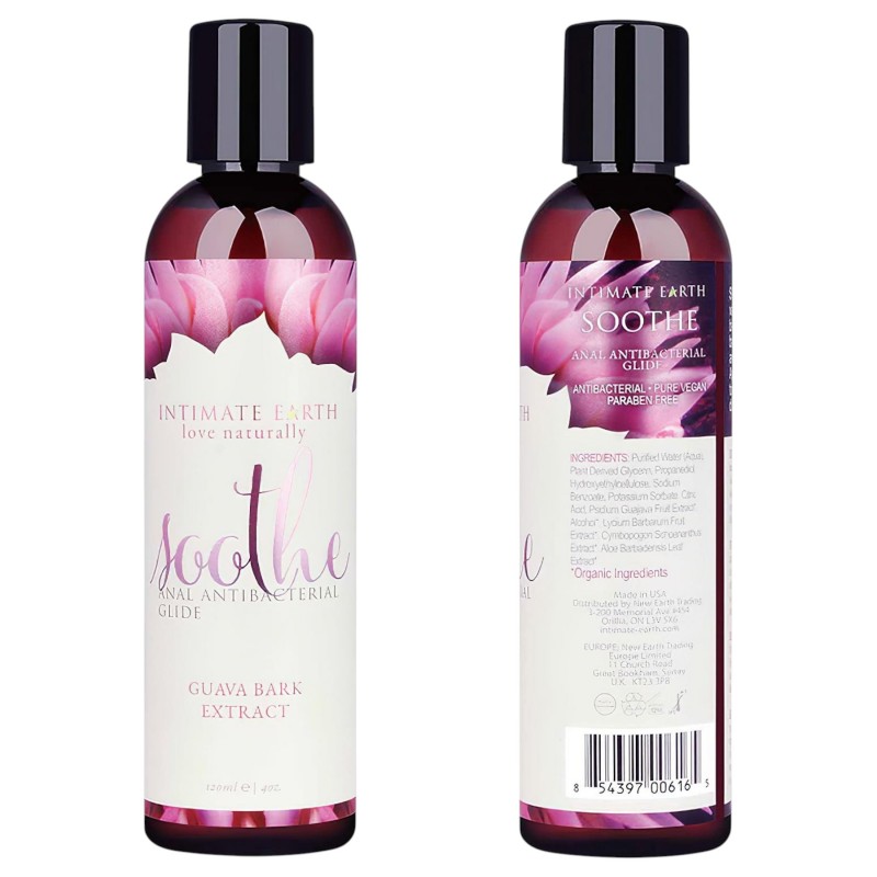 Intimate Earth Soothe - regeneráló anál síkosító (60 ml) 154488 termék bemutató kép