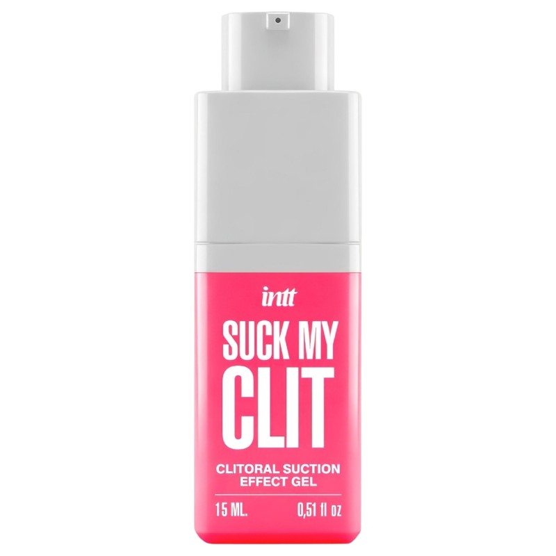 Intt Suck My Clit - klitorisz stimuláló gél nőknek - eper (15 ml) 135374 termék bemutató kép