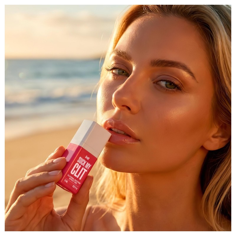 Intt Suck My Clit - klitorisz stimuláló gél nőknek - eper (15 ml) 128871 termék bemutató kép