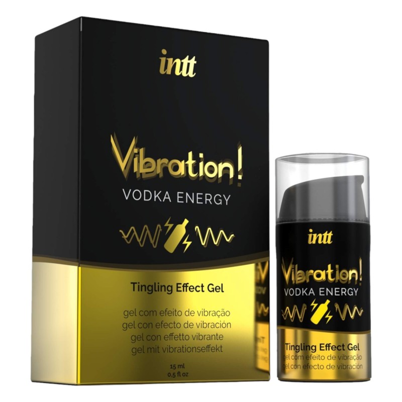 Intt Vibration! - folyékony vibrátor - Vodka Energy (15ml) 92440 termék bemutató kép