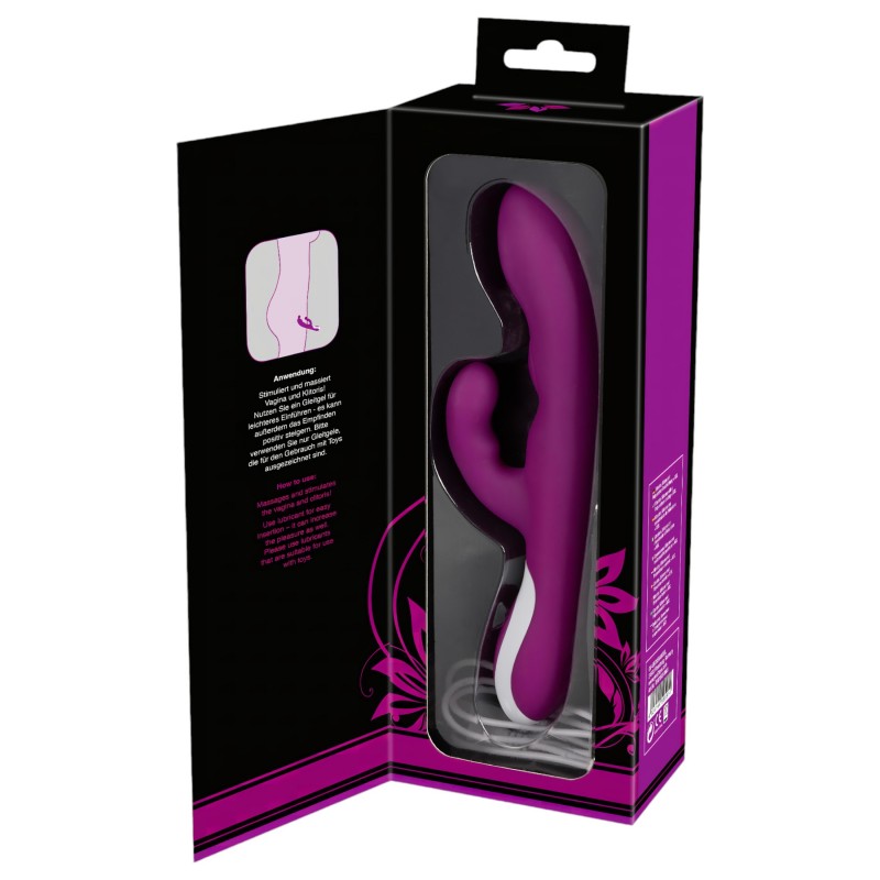 Javida - melegítő csiklóizgató vibrátor (pink) 119984 termék bemutató kép