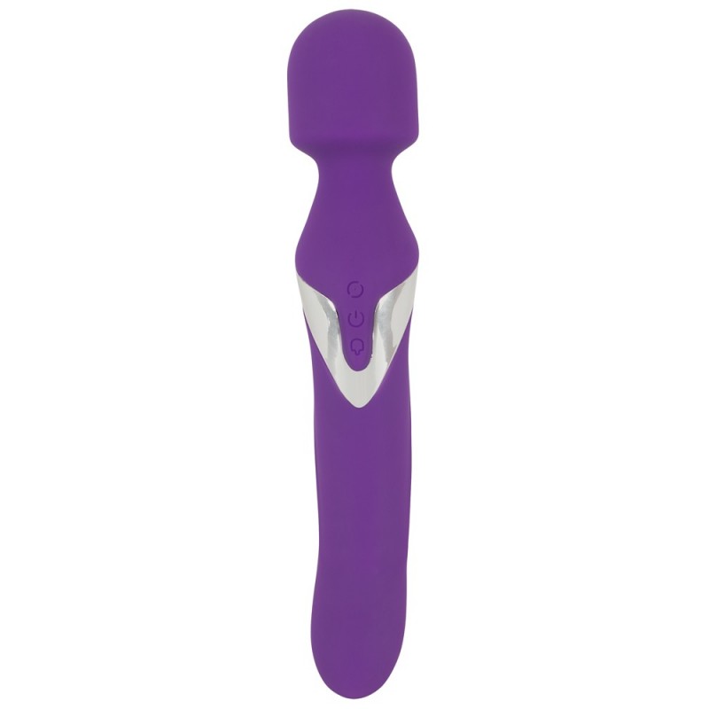 Javida Wand & Pearl - 2in1 masszírozó vibrátor (lila) 49292 termék bemutató kép