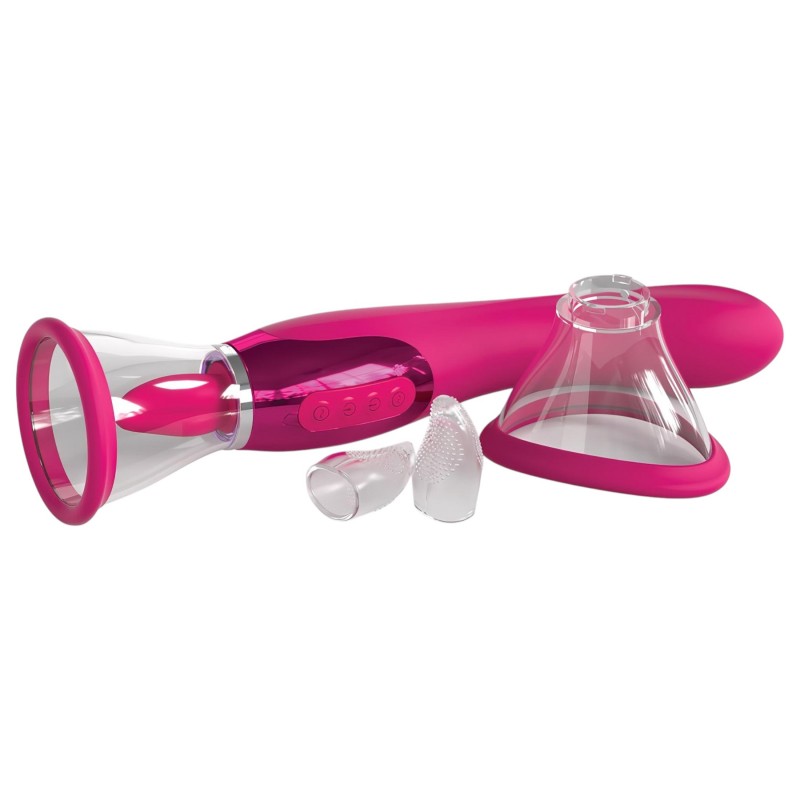 JimmyJane Apex - nyelves 2in1 vibrátor (pink) 104953 termék bemutató kép