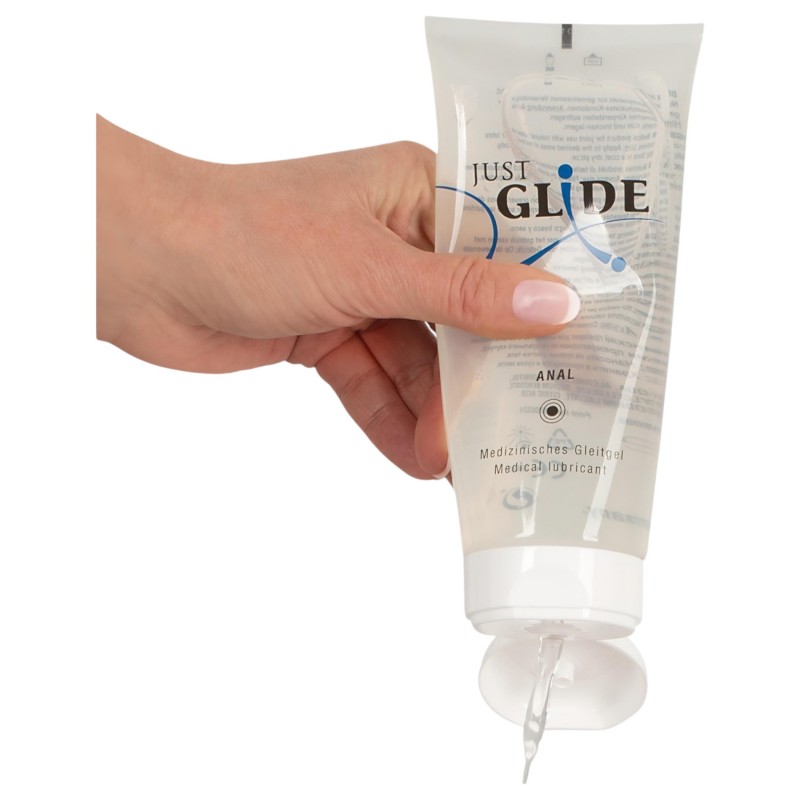 Just Glide - anál síkosító (200 ml) 132587 termék bemutató kép