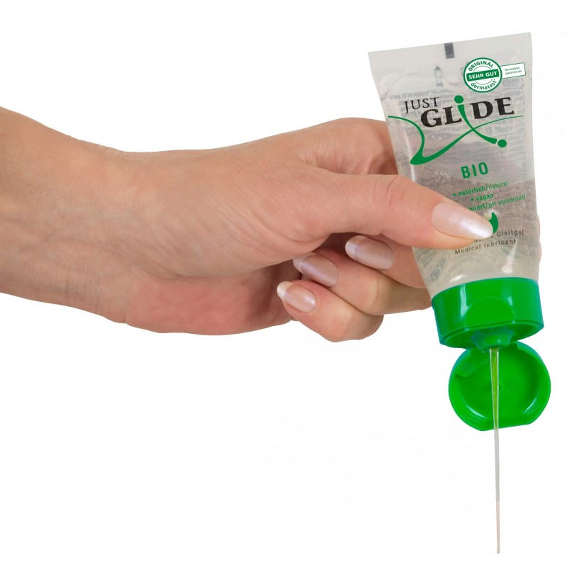 Just Glide Bio - vízbázisú vegán síkosító 33691 termék bemutató kép