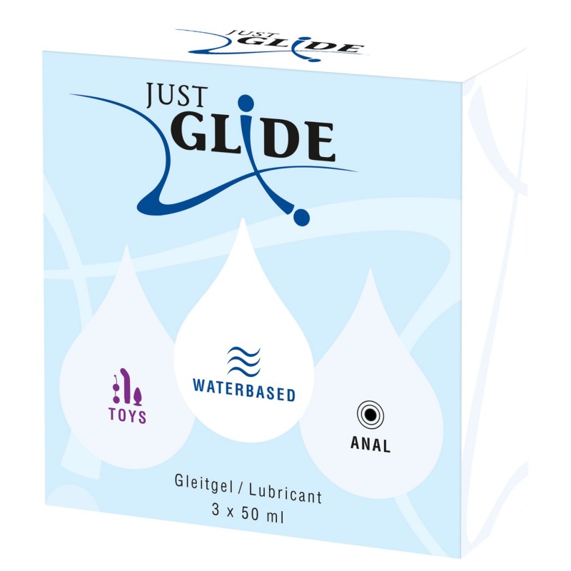Just Glide síkosító szett (3 × 50 ml) 130129 termék bemutató kép