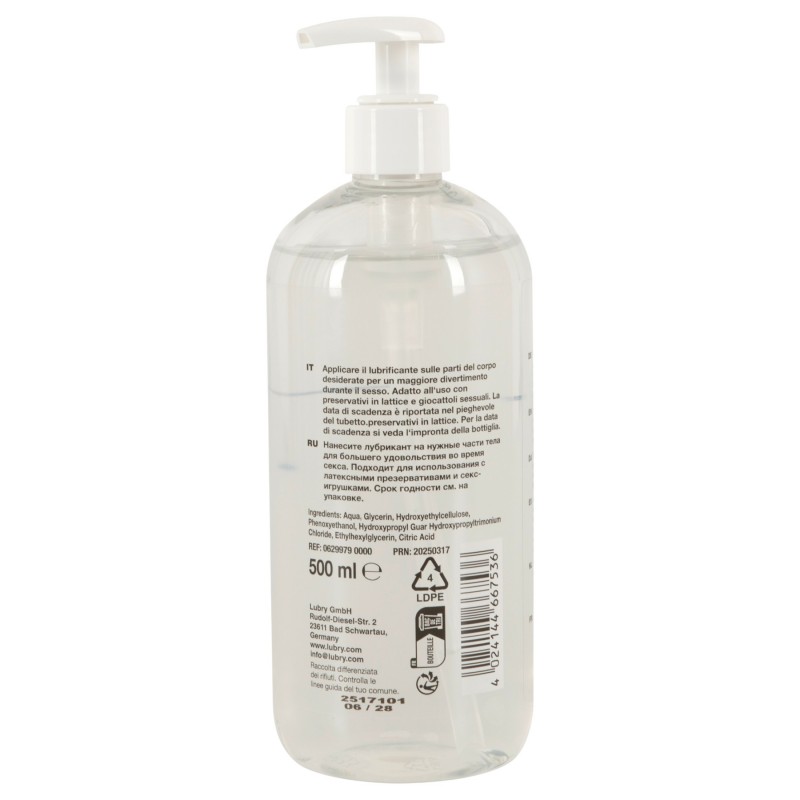 Just Glide Toylube - vízbázisú síkosító játékszerekhez (500ml) 152166 termék bemutató kép