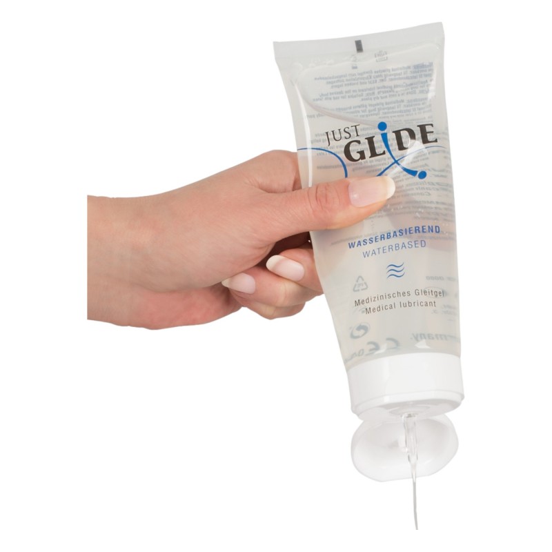 Just Glide vízbázisú síkosító (200ml) 89387 termék bemutató kép