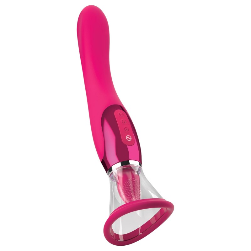 JimmyJane Apex - nyelves 2in1 vibrátor (pink) 102989 termék bemutató kép