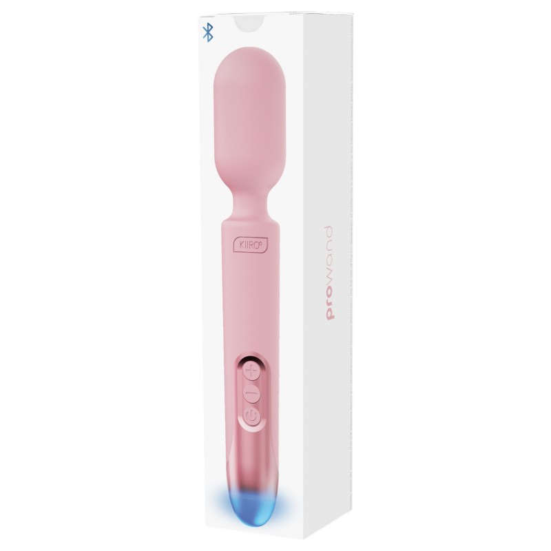 Kiiroo Pro Wand - masszírozó vibrátor (pink) 104210 termék bemutató kép