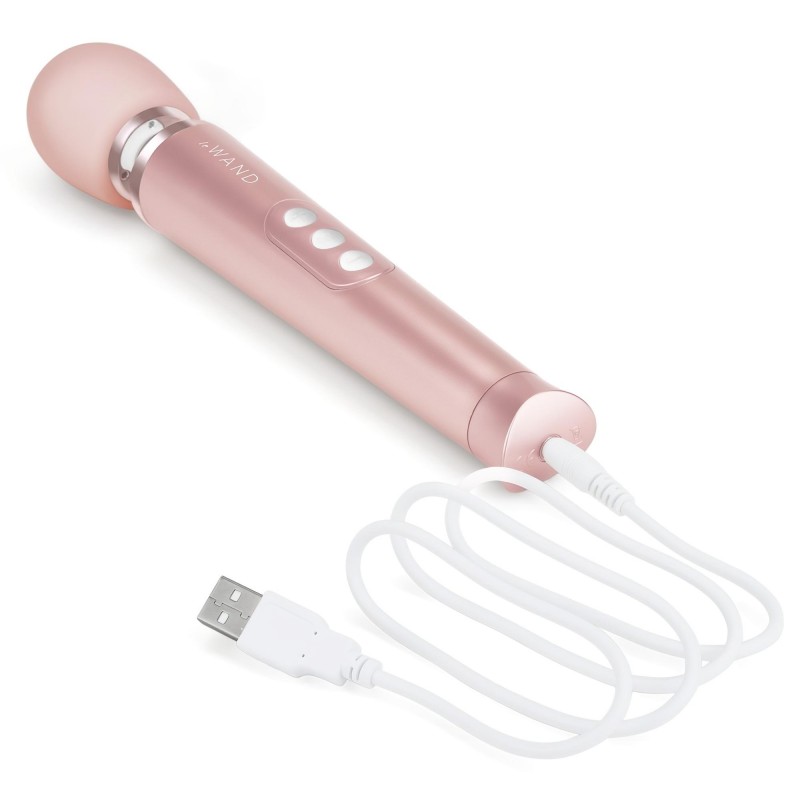 le WAND Petite prémium wand-vibrátor (Rose Gold) 140665 termék bemutató kép