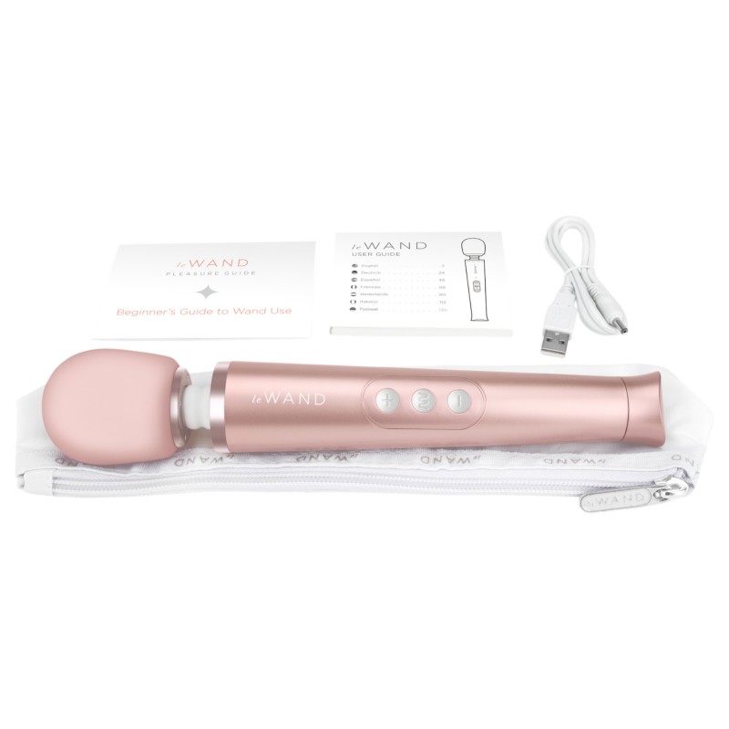 le WAND Petite prémium wand-vibrátor (Rose Gold) 140669 termék bemutató kép