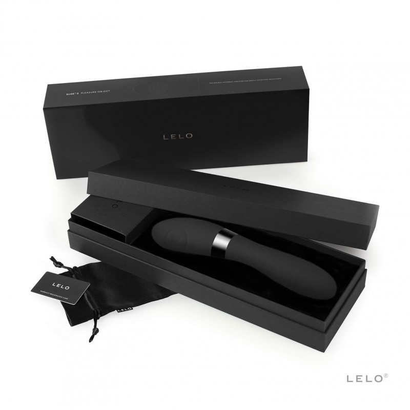 LELO Elise 2 - deluxe vibrátor (fekete) 16667 termék bemutató kép