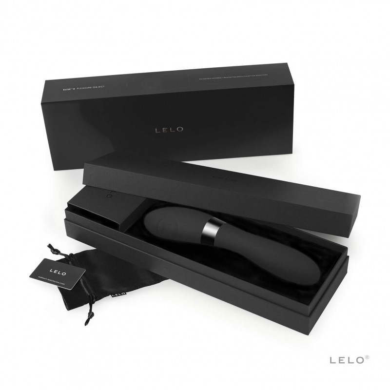 LELO Elise 2 - deluxe vibrátor (fekete) 16668 termék bemutató kép