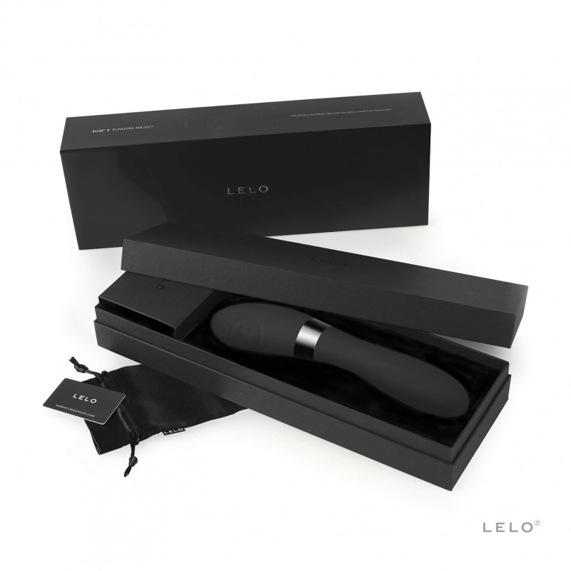 LELO Elise 2 - deluxe vibrátor (fekete) 16670 termék bemutató kép