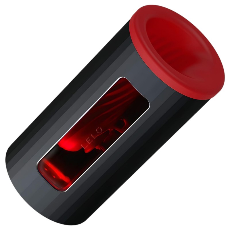 LELO F1s V2 - interaktív maszturbátor férfiaknak (piros) 164805 termék bemutató kép