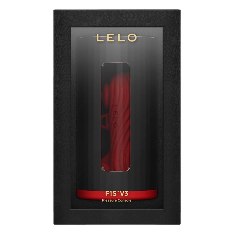 LELO F1s V3 - interaktív maszturbátor (fekete-piros) 90757 termék bemutató kép