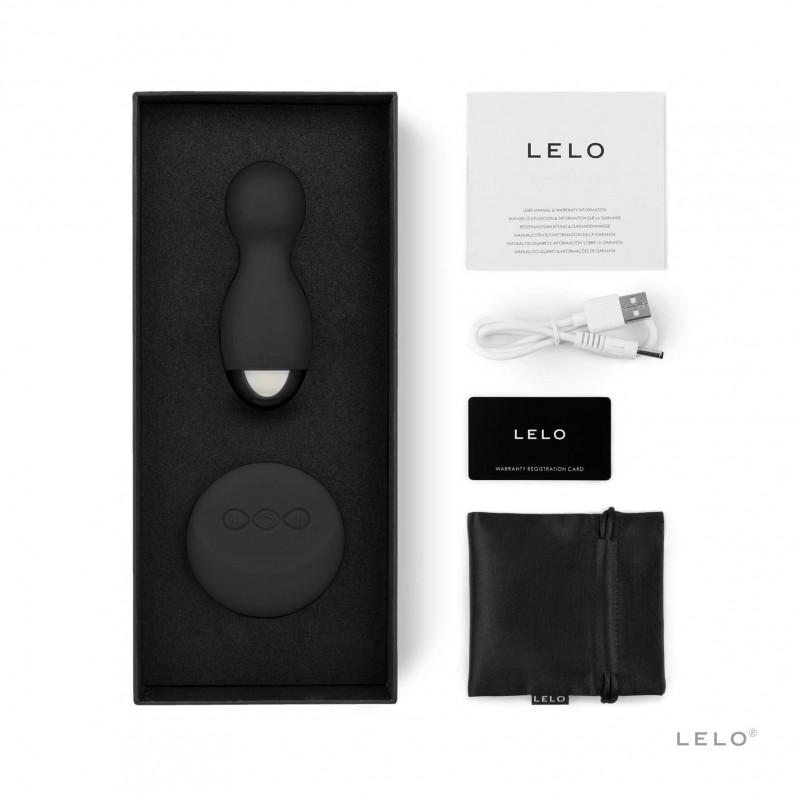 LELO Hula - forgó vibrációs tojás (fekete) 12755 termék bemutató kép