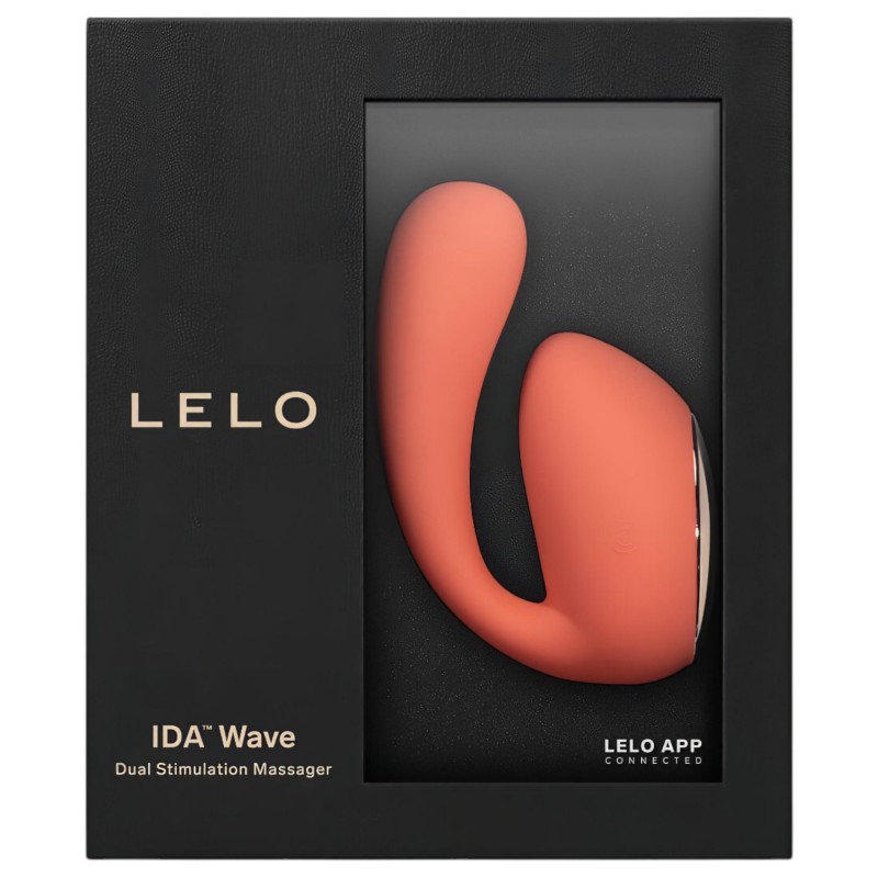 LELO Ida Wave - App-vezérelt rezgő-forgó vibrátor (korall) 137810 termék bemutató kép