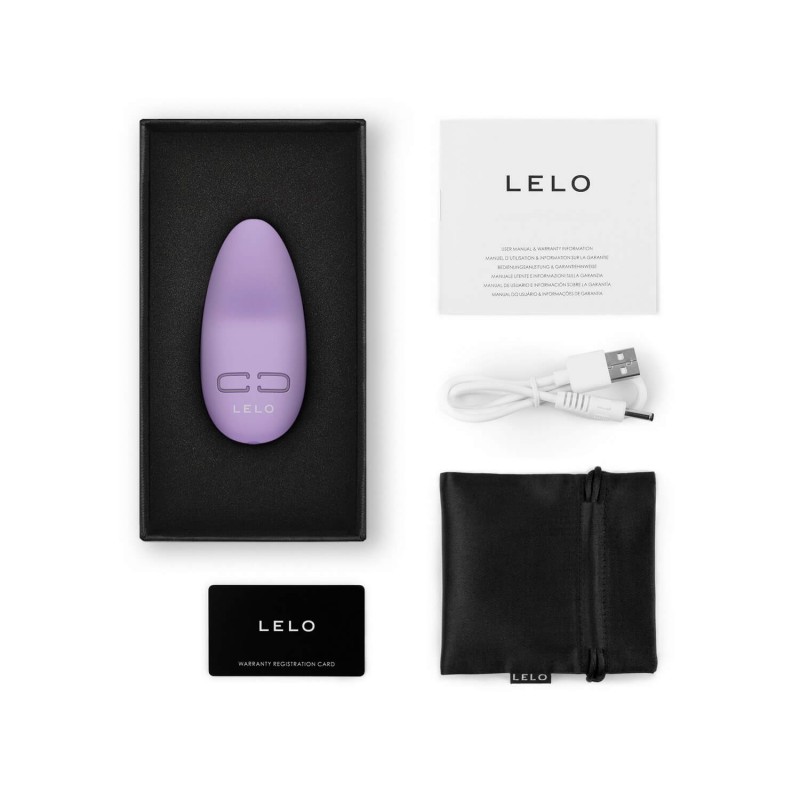 LELO Lily 3 - akkus, vízálló csikló vibrátor (lila) 71819 termék bemutató kép