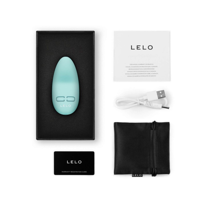 LELO Lily 3 - akkus, vízálló csikló vibrátor (zöld) 71835 termék bemutató kép