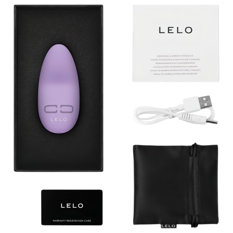 LELO Lily 3 - akkus, vízálló csiklóizgató vibrátor (lila) 159939 termék bemutató kép