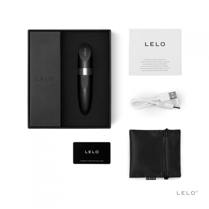 LELO Mia 2 - utazó rúzsvibrátor (fekete) 29974 termék bemutató kép