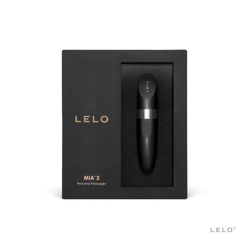 LELO Mia 2 - utazó rúzsvibrátor (fekete) 29975 termék bemutató kép