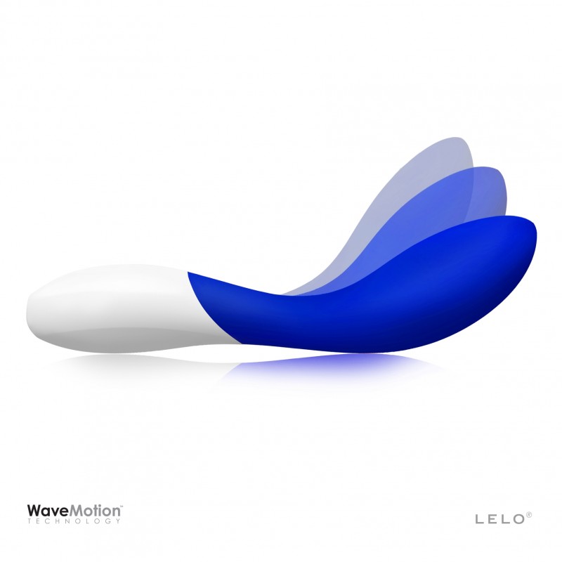 LELO Mona Wave - vízálló G-pont vibrátor (kék) 10535 termék bemutató kép