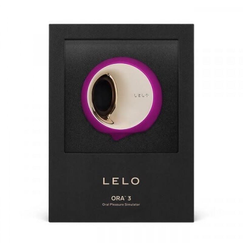 LELO Ora 3 - orálszex szimulátor és csiklóvibrátor (lila) 82510 termék bemutató kép