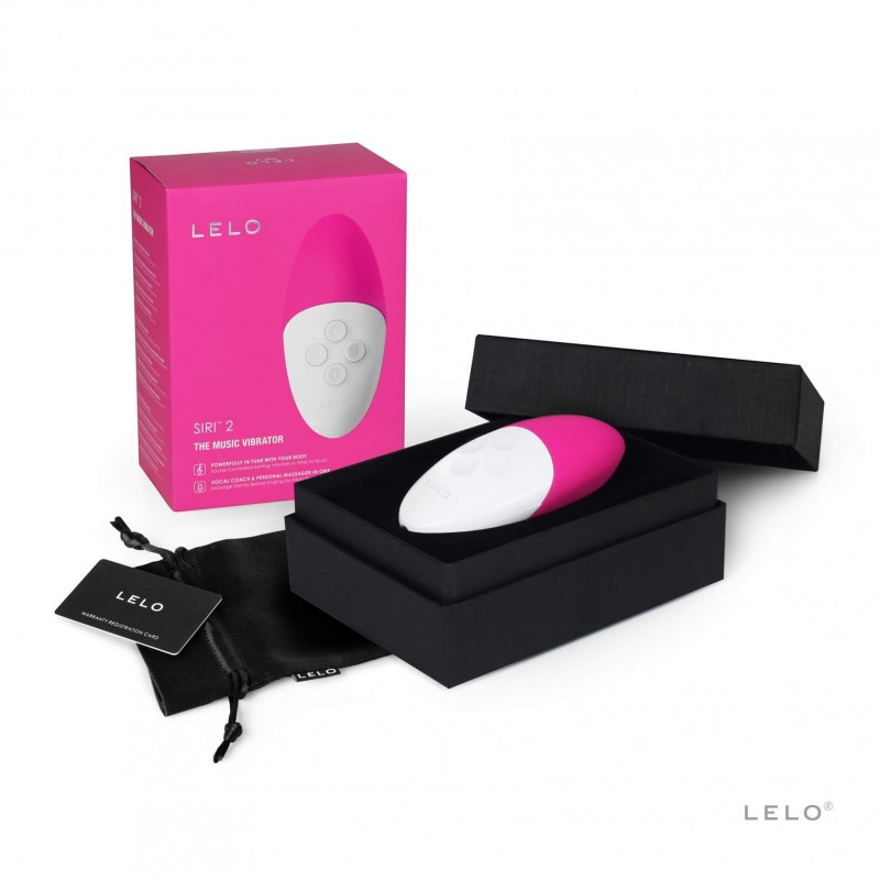 LELO Siri 2 Music - vízálló csikló vibrátor (pink) 10671 termék bemutató kép