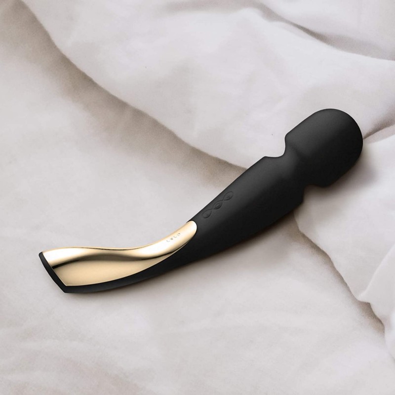 LELO Smart Wand 2 - nagy - akkus, masszírozó vibrátor (fekete) 40865 termék bemutató kép