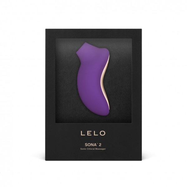 LELO Sona 2 - hanghullámos csiklóizgató (lila)