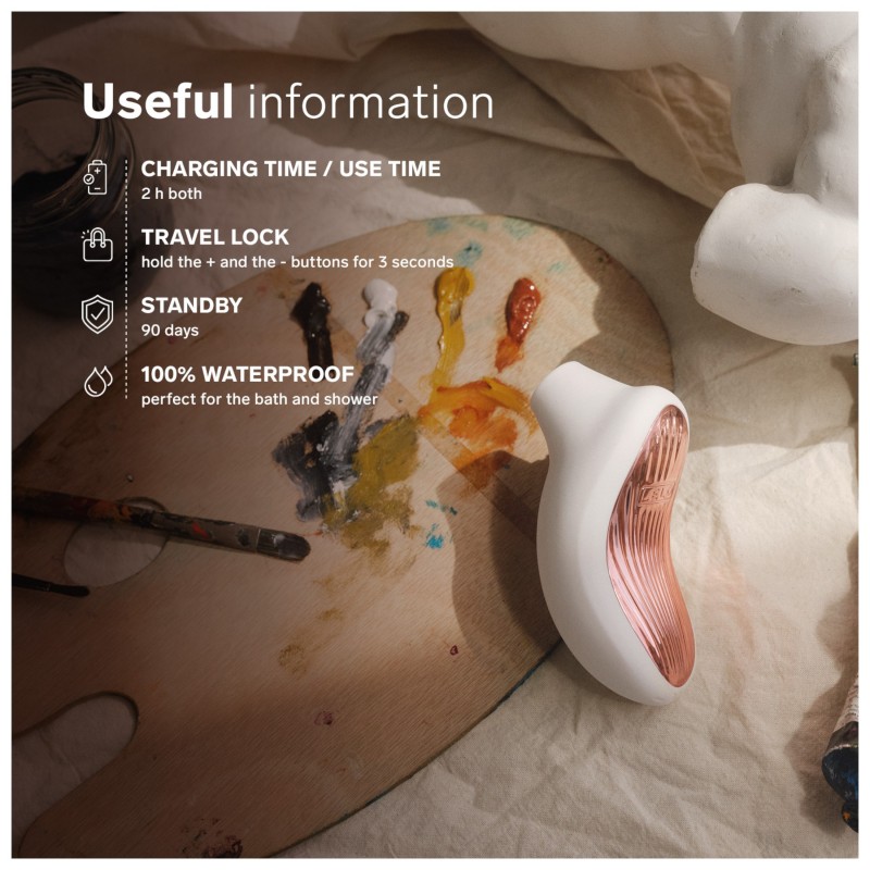 LELO Sona 3 - hanghullámos csiklóizgató (levendula) 126551 termék bemutató kép