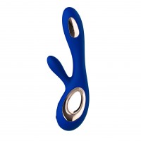 LELO Soraya Wave - akkus, csiklókaros, bólogató vibrátor (kék) 38287 termék bemutató kép
