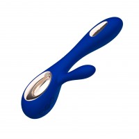 LELO Soraya Wave - akkus, csiklókaros, bólogató vibrátor (kék) 38288 termék bemutató kép