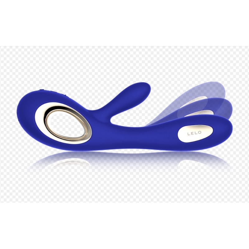 LELO Soraya Wave - akkus, csiklókaros, bólogató vibrátor (kék) 38290 termék bemutató kép