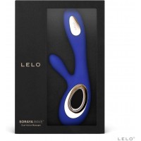 LELO Soraya Wave - akkus, csiklókaros, bólogató vibrátor (kék) 40873 termék bemutató kép