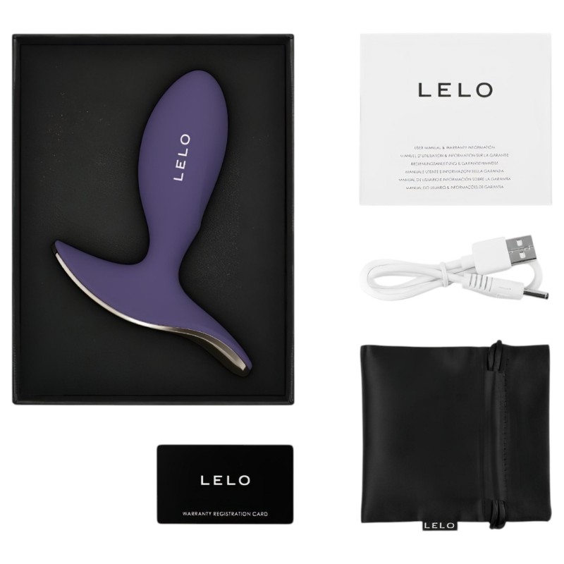 LELO Surfer - app-vezérelt, vízálló anál vibrátor (lila) 166316 termék bemutató kép