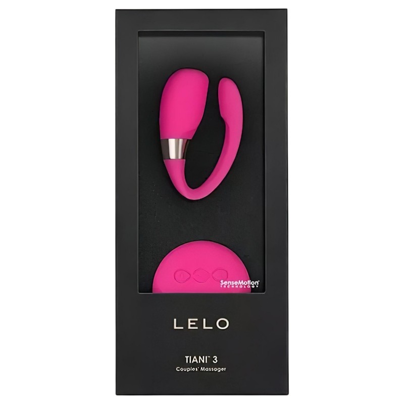 LELO Tiani 3 - szilikon párvibrátor (pink) 156599 termék bemutató kép
