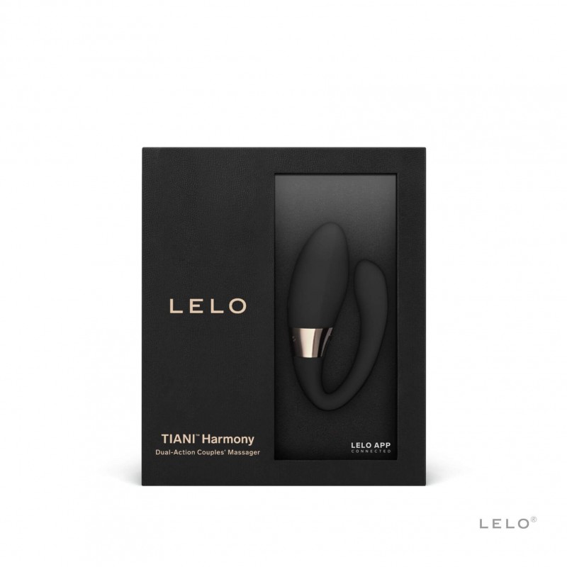 LELO Tiani Harmony - akkus, okos párvibrátor (fekete) 63641 termék bemutató kép