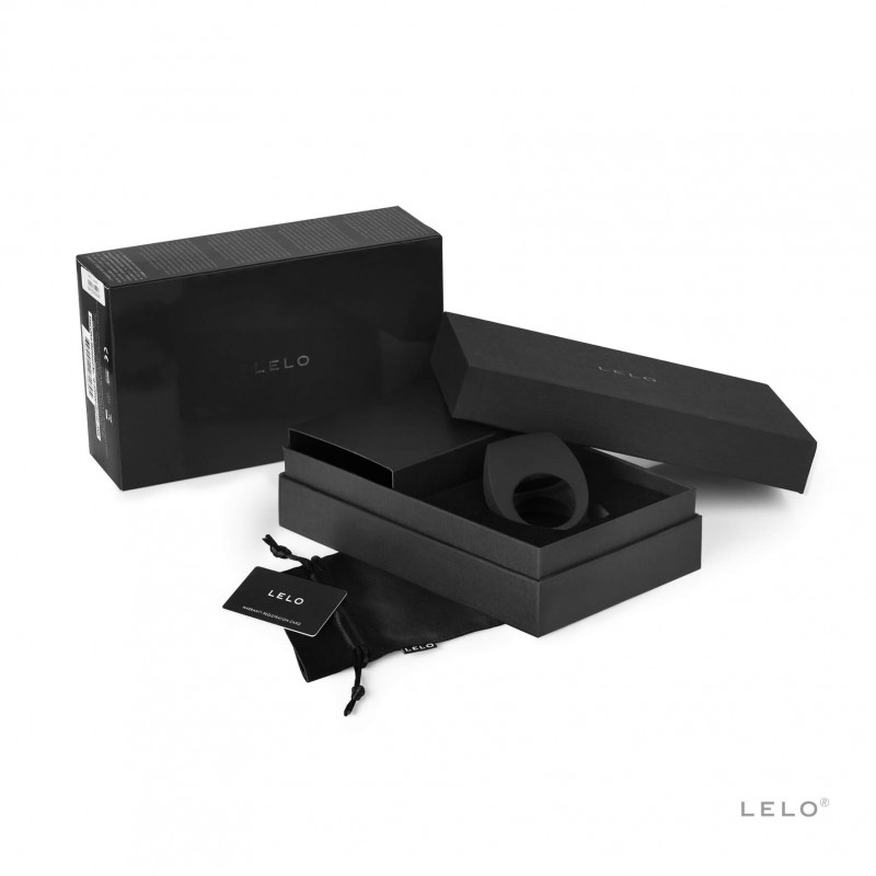 LELO Tor 2 - akkus, vibrációs péniszgyűrű (fekete) 10575 termék bemutató kép