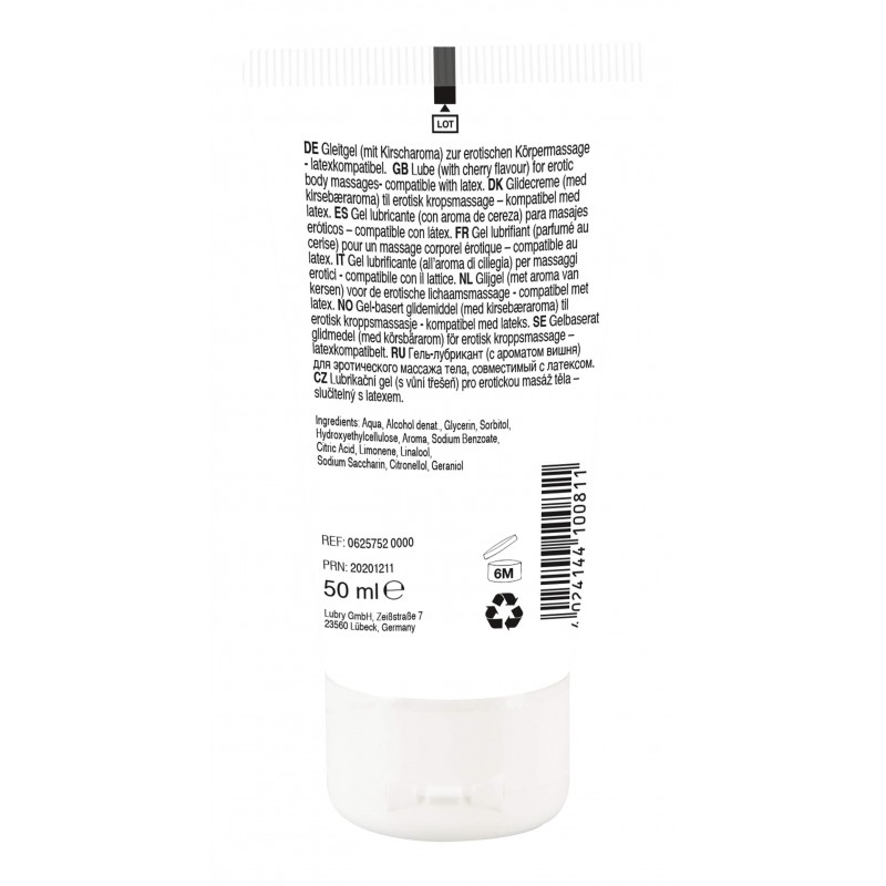 Lick it! - 2in1 ehető síkosító - cseresznye (50ml) 45061 termék bemutató kép