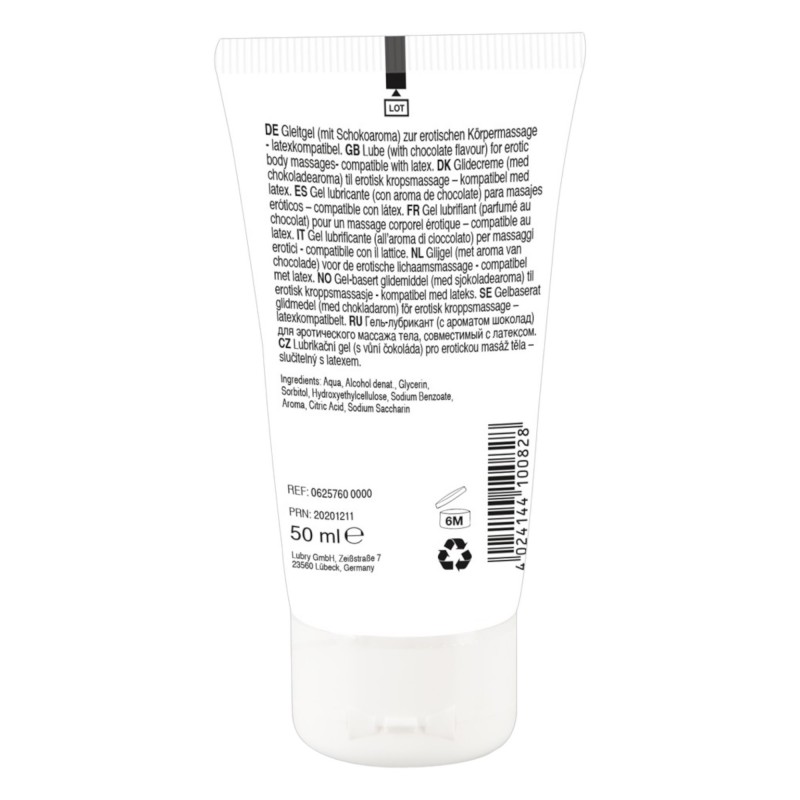 Lick it! - 2in1 ehető síkosító - fehércsoki (50 ml) 89454 termék bemutató kép