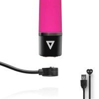 Lil Vibe Swirl - akkus, vízálló rúdvibrátor (pink) 57147 termék bemutató kép
