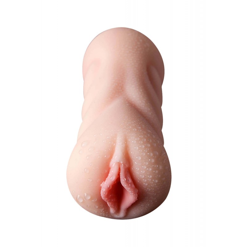 Lonely 2in1 - műpunci és műszáj maszturbátor (natúr) 68727 termék bemutató kép