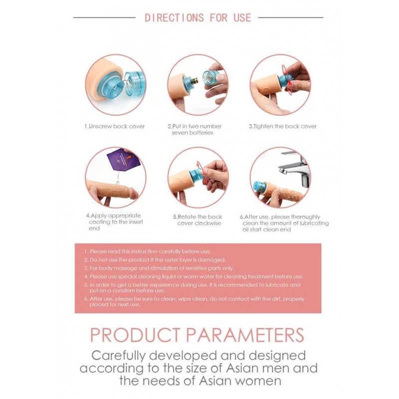 Lonely Max - élethű vibrátor (17cm) - natúr 68797 termék bemutató kép