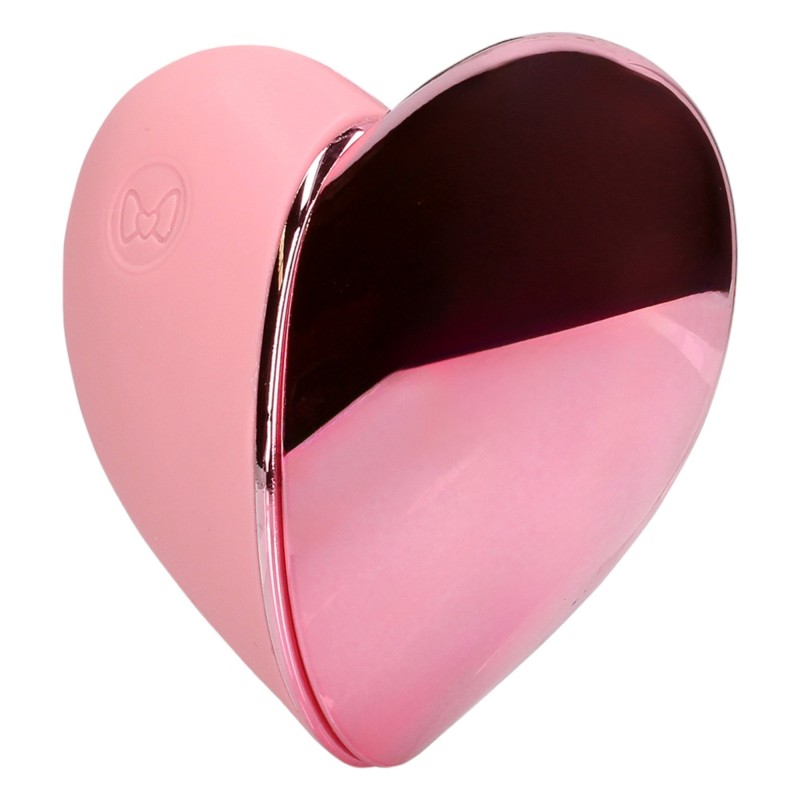 Loveline Tapping Heart - akkus csiklóizgató vibrátor (pink) 96021 termék bemutató kép